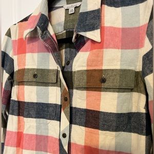 LL Bean Tunic Flannel